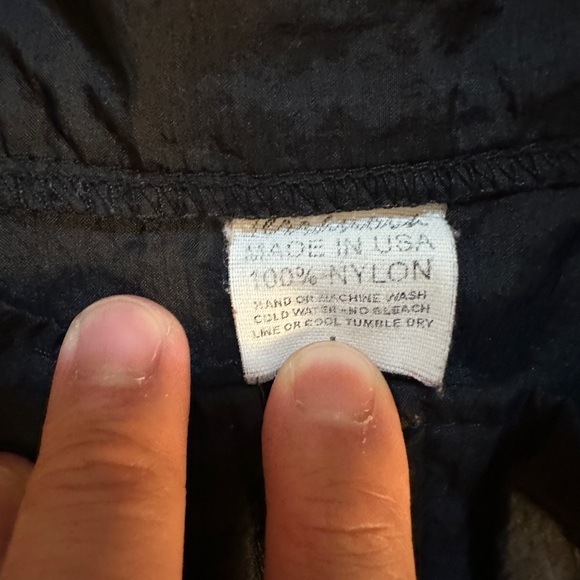 Vintage Shell Windbreaker Embroidered Nylon 90s - Picture 2 of 2